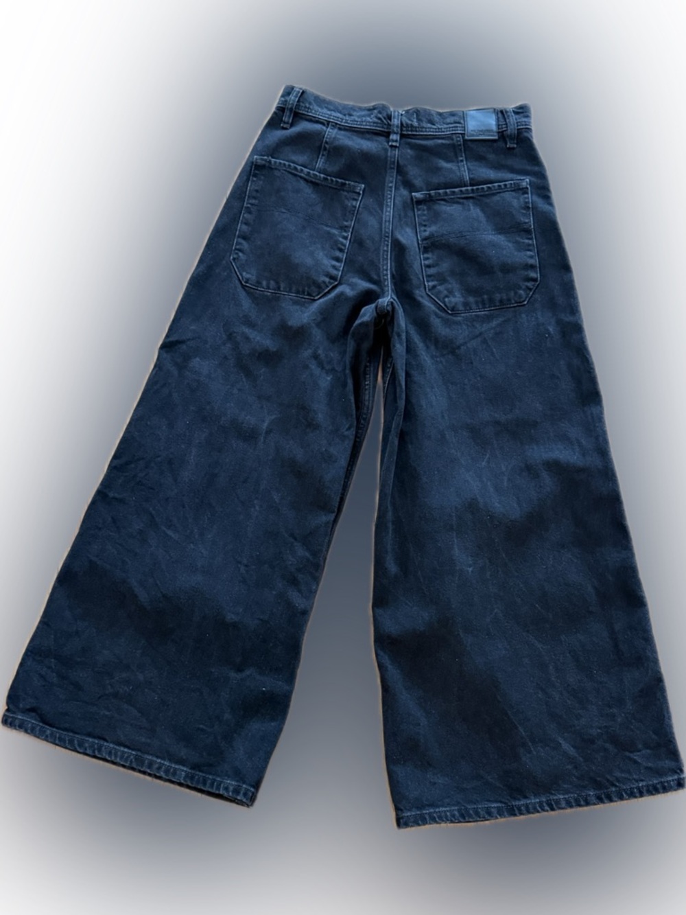 We The Free Super Baggy Extra Wide Leg Denim Jeans Women’s actual 28 Button Fly
